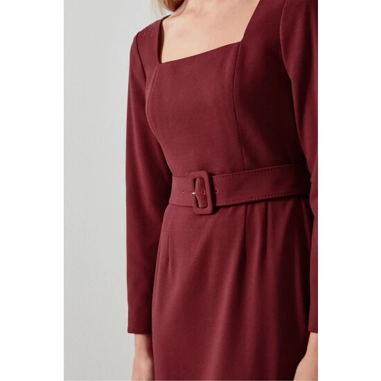 unnamed-file-1016.jpg LK Bennett Carrington Red Recycled Polyester Blend Square Neck Dress -LK Bennett Shop unnamed file 1016