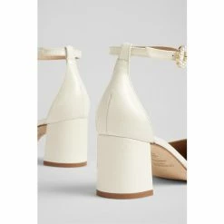 LK Bennett Darling White Patent Leather Pearl Buckle D'orsay Courts -LK Bennett Shop unnamed file 105