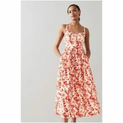 LK Bennett Marling White Cotton English Rose Print Sun Dress -LK Bennett Shop unnamed file 1051