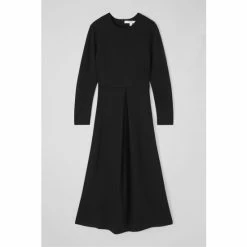 LK Bennett Womens Black Maria Jersey Fit And Flare Dress -LK Bennett Shop unnamed file 1087