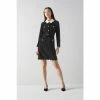 LK Bennett Black Venice Tweed Dress