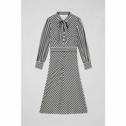 LK Bennett Marcellin Stripe Silk Dress Blue -LK Bennett Shop unnamed file 1189