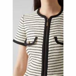 LK Bennett Cream Priya Stripe Tweed Dress -LK Bennett Shop unnamed file 1199