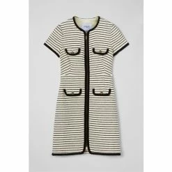 LK Bennett Cream Priya Stripe Tweed Dress -LK Bennett Shop unnamed file 1200