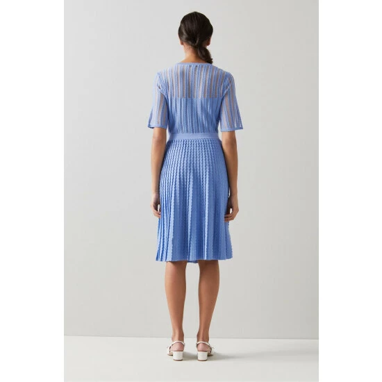 unnamed-file-1221.jpg LK Bennett X Royal Ascot Anna Blue Metallic Knitted Dress -LK Bennett Shop unnamed file 1221