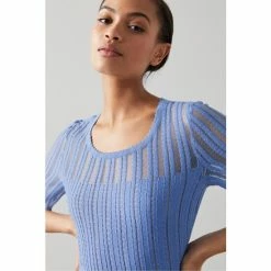 LK Bennett X Royal Ascot Anna Blue Metallic Knitted Dress 2 LK Bennett X Royal Ascot Anna Blue Metallic Knitted Dress -LK Bennett Shop unnamed file 1222