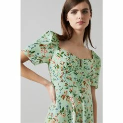 LK Bennett X Royal Ascot Phelia Mint Green Cotton Apple Blossom Print Summer Dress -LK Bennett Shop unnamed file 1253