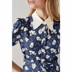 LK Bennett Blue Valerie Lock And Heart Print Shirt Dress -LK Bennett Shop unnamed file 1291