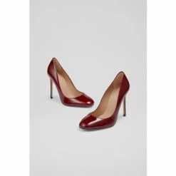 LK Bennett Ivone Red Patent Leather Round Toe Courts -LK Bennett Shop unnamed file 131