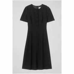 LK Bennett Rosalie Black Crepe Fit And Flare Dress -LK Bennett Shop unnamed file 1330