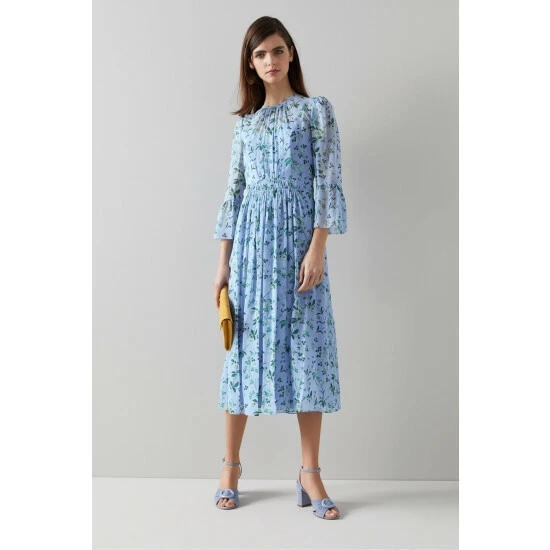 unnamed-file-1331.jpg LK Bennett X Royal Ascot Blue Coddington Silk Apple Blossom Print Dress -LK Bennett Shop unnamed file 1331