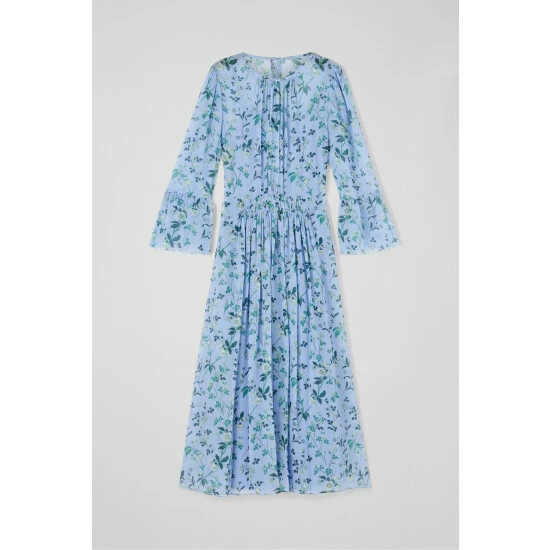 unnamed-file-1334.jpg LK Bennett X Royal Ascot Blue Coddington Silk Apple Blossom Print Dress -LK Bennett Shop unnamed file 1334