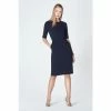 LK Bennett Blue Liya Jersey Dress