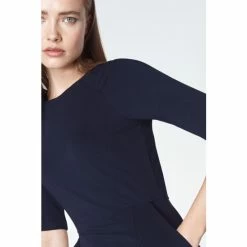 LK Bennett Blue Liya Jersey Dress -LK Bennett Shop unnamed file 1350