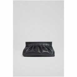 LK Bennett Small Abbie Black Leather Clutch Bag -LK Bennett Shop unnamed file 1366