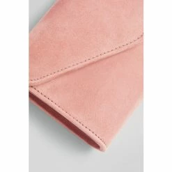 LK Bennett Dominica Clay Pink Suede Clutch Bag -LK Bennett Shop unnamed file 1406