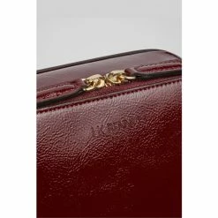 LK Bennett Red Hudson Crinkle Patent Leather Cross-Body Bag -LK Bennett Shop unnamed file 1411