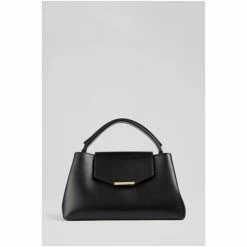 LK Bennett Black Harbour Leather Trapeze Tote Bag -LK Bennett Shop unnamed file 1422