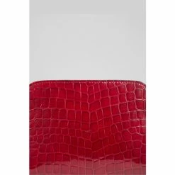 LK Bennett Red Patent Croc Effect Leather Cross-Body Bag -LK Bennett Shop unnamed file 1445