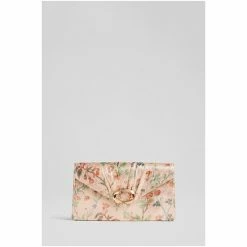 LK Bennett Pink Apple Print Clutch Bag -LK Bennett Shop unnamed file 1468