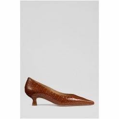 LK Bennett Dakota Ginger Croc-Effect Patent Leather Kitten Heel Brown Courts 4 LK Bennett Dakota Ginger Croc-Effect Patent Leather Kitten Heel Brown Courts -LK Bennett Shop unnamed file 147