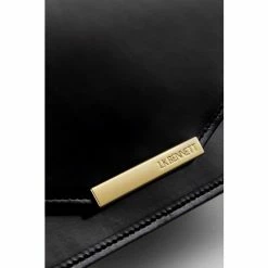 LK Bennett Dawsey High-Shine Leather Cross-Body Shoulder Black Bag -LK Bennett Shop unnamed file 1471