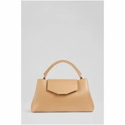LK Bennett Harbour Camel Leather Trapeze Brown Tote Bag -LK Bennett Shop unnamed file 1481