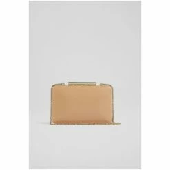 LK Bennett Natural Leather Box Clutch -LK Bennett Shop unnamed file 1485