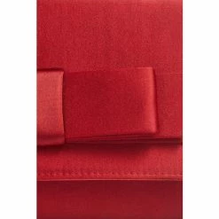 LK Bennett Red Catalina Satin Bow Detail Clutch -LK Bennett Shop unnamed file 1493