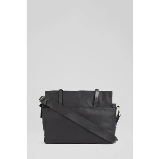 unnamed-file-1496.jpg LK Bennett Rain Black Recycled Nylon Shoulder Check Bag -LK Bennett Shop unnamed file 1496