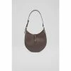 LK Bennett Barbara Brown Leather Hobo Shoulder Bag