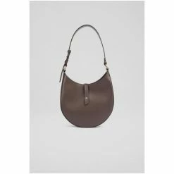 LK Bennett Barbara Brown Leather Hobo Shoulder Bag -LK Bennett Shop unnamed file 1513