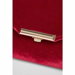 LK Bennett Red Velvet Lucy Clutch Bag -LK Bennett Shop unnamed file 1520