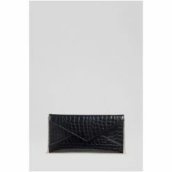 LK Bennett Kendall Patent Leather Envelope Black Clutch Bag -LK Bennett Shop unnamed file 1527