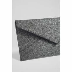LK Bennett Kendall Glitter Fabric Envelope Black Clutch Bag -LK Bennett Shop unnamed file 1530