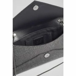 LK Bennett Kendall Glitter Fabric Envelope Black Clutch Bag -LK Bennett Shop unnamed file 1531