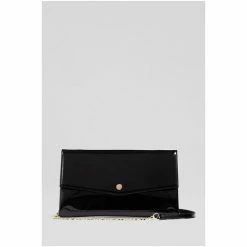LK Bennett Layla Black Patent Leather Clutch Bag -LK Bennett Shop unnamed file 1537