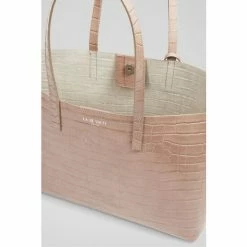LK Bennett LKBennett Natural Adele Recycled Croc-Effect Leather Tote Bag -LK Bennett Shop unnamed file 1541