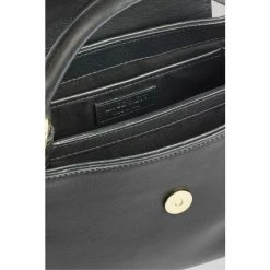 LK Bennett LKBennett Mini Harbour Black Leather Trapeze Tote Bag -LK Bennett Shop unnamed file 1555