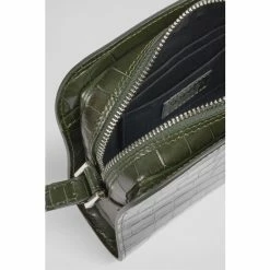 LK Bennett LKBennett Green Marie Forest Recycled Croc-Effect Leather Cross-Body Bag -LK Bennett Shop unnamed file 1566