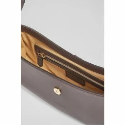 LK Bennett LKBennett Beatrice Brown Leather Baguette Shoulder Bag -LK Bennett Shop unnamed file 1570