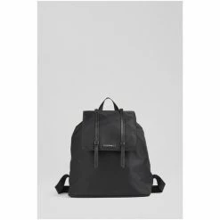 LK Bennett Billie Recycled Nylon Black Backpack -LK Bennett Shop unnamed file 1627
