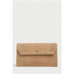 LK Bennett Brown Dora Envelope Clutch -LK Bennett Shop unnamed file 1648