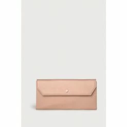 LK Bennett Natural Dora Leather Clutch Bag