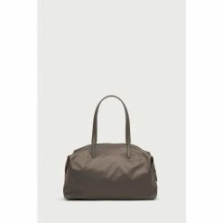 LK Bennett Natural Marley Grey Nylon Weekend Bag
