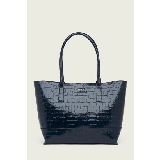 unnamed-file-1693.jpg LK Bennett Lacey Navy Blue Croc-Effect Leather Tote Bag -LK Bennett Shop unnamed file 1693