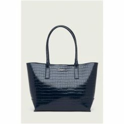 LK Bennett Lacey Navy Blue Croc-Effect Leather Tote Bag 3 LK Bennett Lacey Navy Blue Croc-Effect Leather Tote Bag -LK Bennett Shop unnamed file 1696