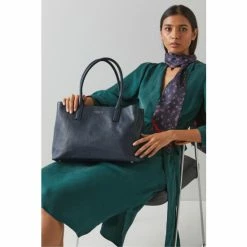 LK Bennett Blue Lillian Leather Tote Bag -LK Bennett Shop unnamed file 1708