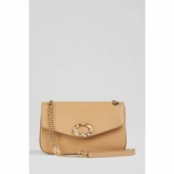 LK Bennett Charlie Leather Envelope Shoulder Bag