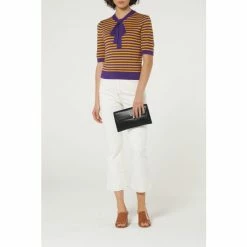 LK Bennett Black Dora Leather Envelope Clutch -LK Bennett Shop unnamed file 1770